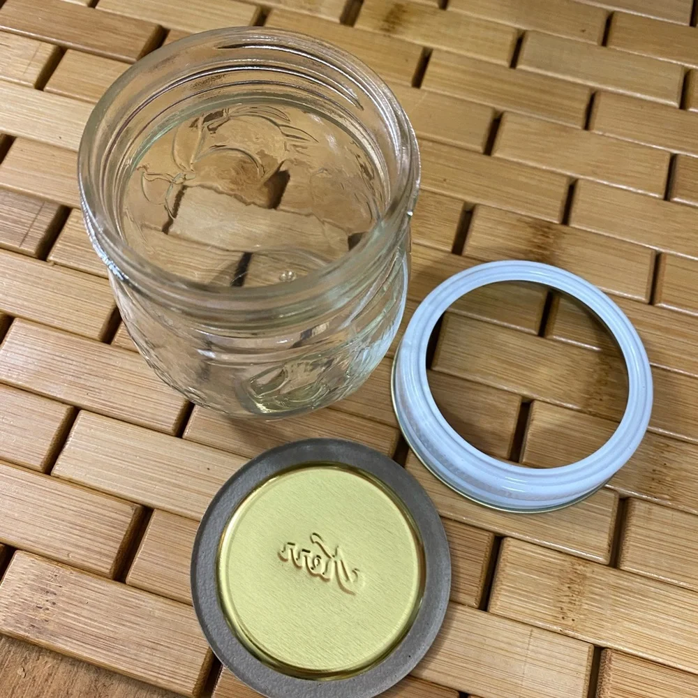 Kerr Canning Glass Storage Jar (set-2pc)